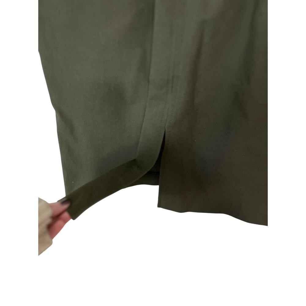 Banana Republic Short Sleeve Olive Green Sheath Dress Womens Size 12 - Picture 4 of 7